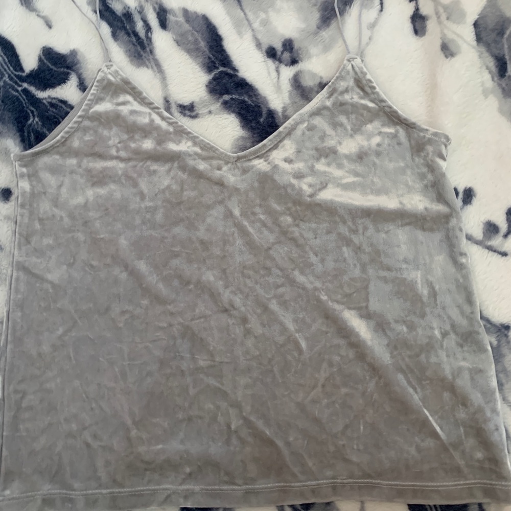 Velvet tank top